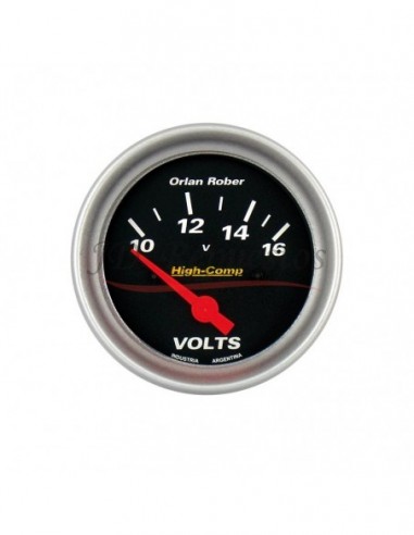 Voltimetro 12v High-comp Negro (1024n12v)