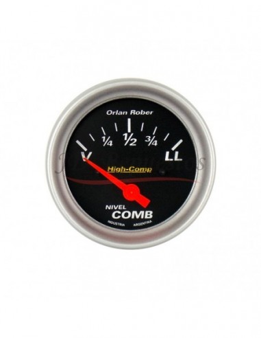 Reloj Nivel Combustible 12v V300 High-comp Negro (1052n12v)