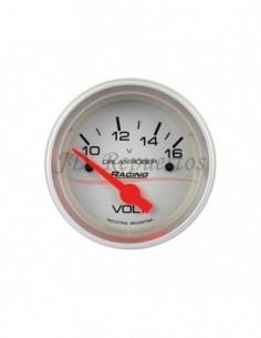 Voltimetro 12v Racing Plata...