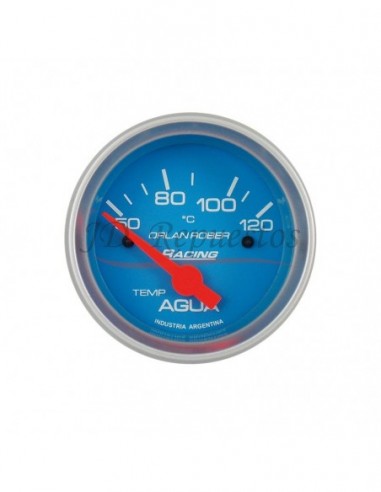 Reloj Temperatura Agua Elect 24v 120c Racing Celeste (325c24v)