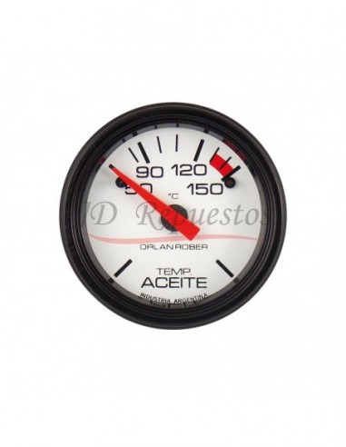 Reloj Temperatura Aceite Elect 24v 150c L.blanca (426h24v)