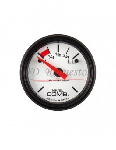 Reloj Nivel Combustible 12v Ll100 L.blanca (454h12v)