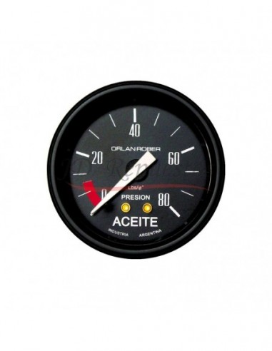 Reloj Presion Aceite 80lbs Classic...