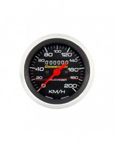Velocimetro Amer 200km Competicion Negro (833n200a)