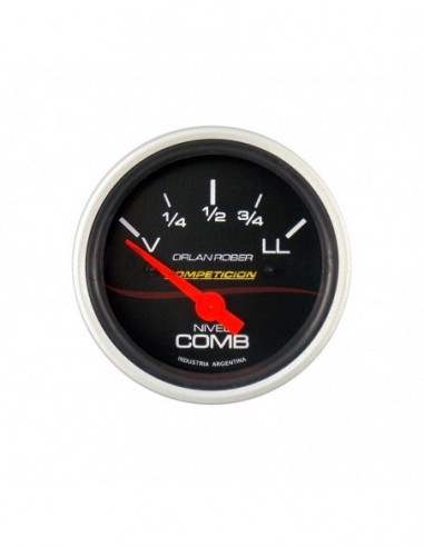 Reloj Nivel Combustible 12v V300 Competicion Negro (852n12v )