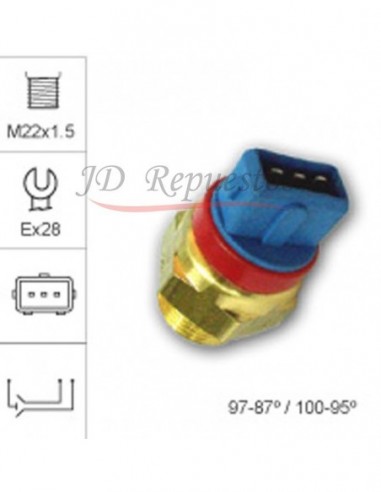 Bulbo Electroventilador Citroen Peugeot 306 (bev104)