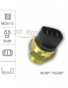 Bulbo Electroventilador Vw...