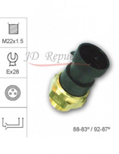 Bulbo Electroventilador Fiat-ducat- Diesel (bev124)