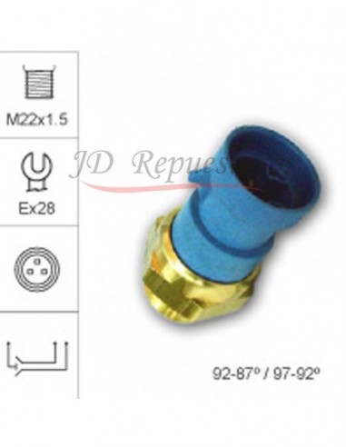 Bulbo Electroventilador Fiat-palio-siena (bev125)