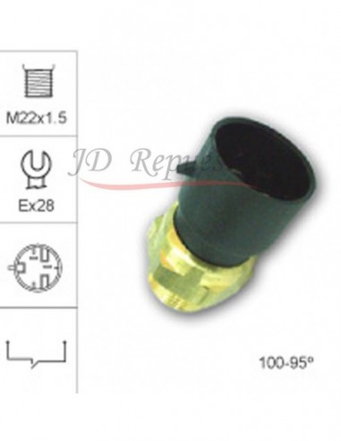 Bulbo Electroventilador Gm Astra, Cors (bev140)