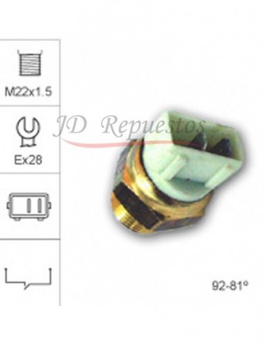 Bulbo Electroventilador Gol Pointer Etc. (bev99)