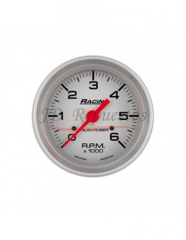 Tacometro Diesel ø80.12v 6.000rpm. Plata (cvd60p)