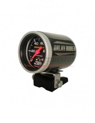 Carcaza Plastica Negra, Para Instrumental ø60mm (or60pn)
