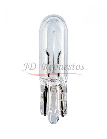 Lampara 12v Tablero 2.3w Casquillo Vidrio