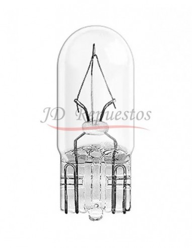 Lampara 12v Tablero 3w Casquillo Vidrio