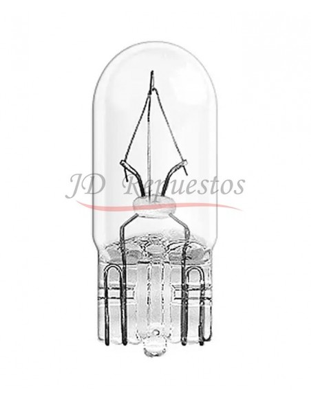 Lampara 12v Tablero 3w Casquillo Vidrio