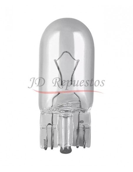Lampara 12v Tablero 5w Casquillo Vidrio