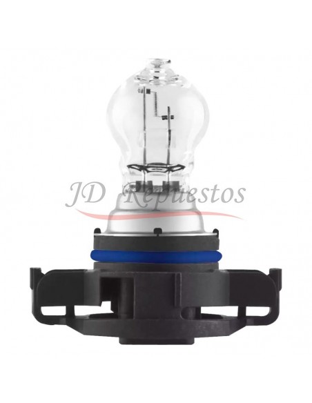 Lampara 12v 24w Ps24w C/portal Oring Azul