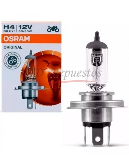 Lampara 12v H4 P43t 35/35w (simil Hs1 C/base H4)