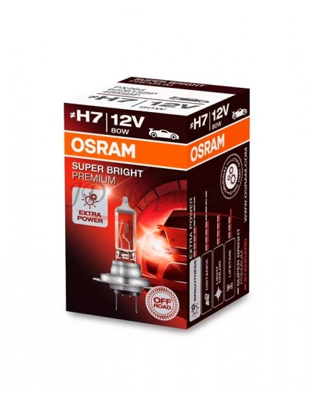 Lampara 12v H7 80w Super Bright Premium
