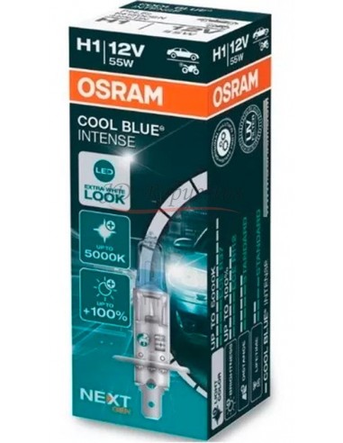 Lampara 12v H1 55w  Cool Blue Intense