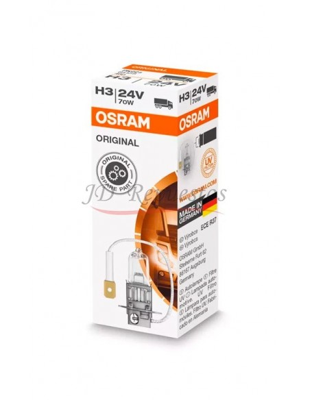 Lampara 24v H3 70w