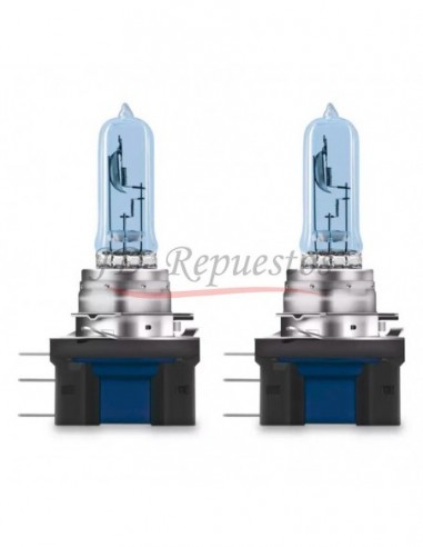 Lampara 12v H15 15/55w Cool Blue Intense + 3700k