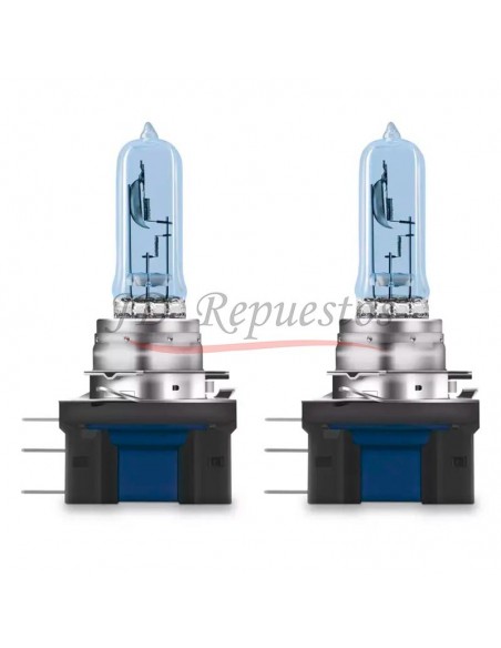 Lampara 12v H15 15/55w Cool Blue Intense + 3700k