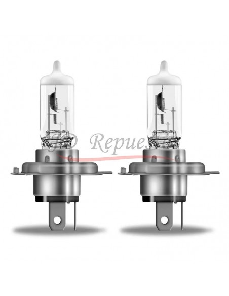 Lampara 12v H4 P43t Ultralife Duo Pack