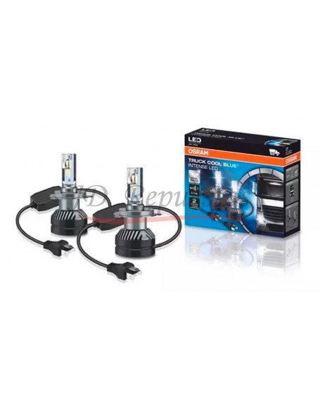 Lampara Led 24v H4 28w P43t Truck Cool Blue Inten Duo Pack*