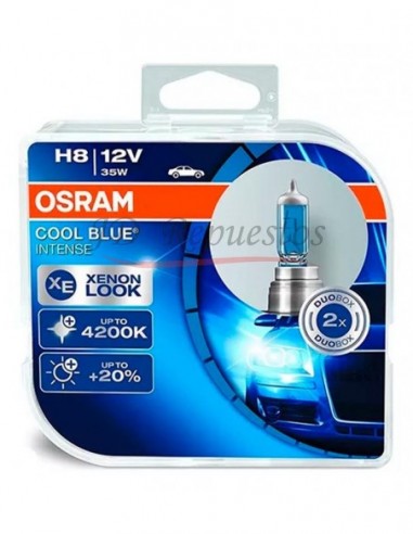 Lampara 12v H8 35w Coll Blue Intense...