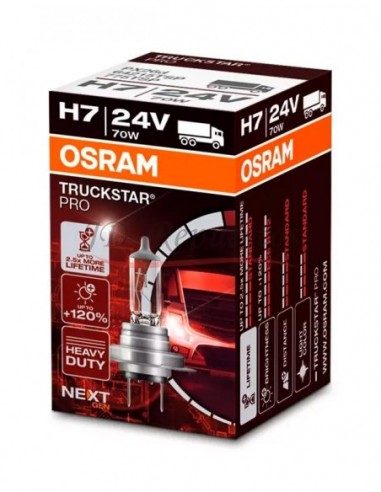 Lampara 24v H7 Truckstar Pro Duo Pack