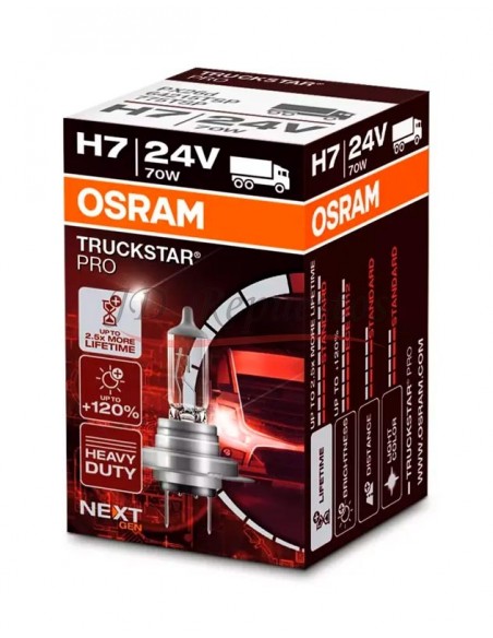 Lampara 24v H7 Truckstar Pro Duo Pack