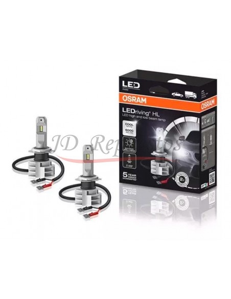 Lampara Led 12v H7 14w Bivoltaje(12/24) Duo Pack(i)*