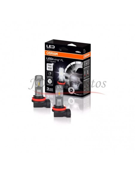Lampara Led 12v H8-h11-h16 8,2w Duo Pack(t)*