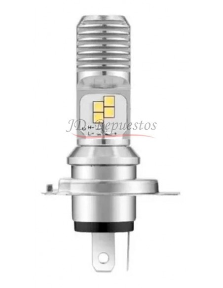 Lampara Led 12v H4/hs1 5/6w P43t 6000l Cool White(moto)*