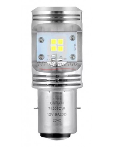 Lampara Led 12v S2 5/6w Ba20d 6000l...