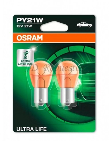 Lampara 12v 21w Ambar Ultralife(pd)