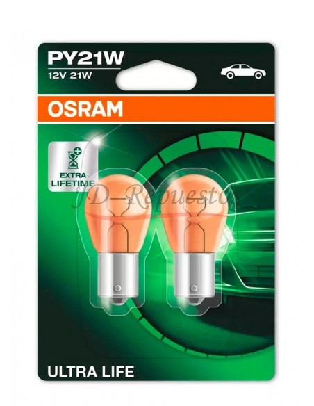 Lampara 12v 21w Ambar Ultralife(pd)