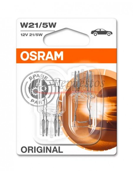 Lampara 12v  21/5w Casquillo Vidrio