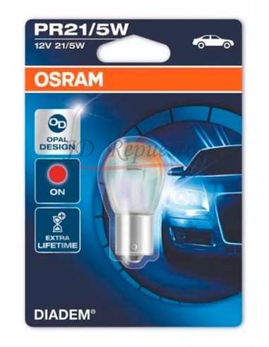 Lampara 12v 21/5w Baw15d Ford Roja