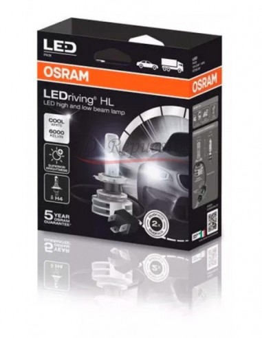 Lampara Led 12v/24v H4 14w Duo Pack(i)*