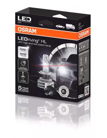 Lampara Led 12v/24v H4 14w Duo Pack(i)*