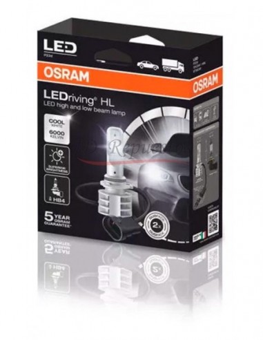 Lampara Led 12v/24v Hb4 14w Duo Pack*