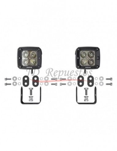 Faro Led 12v/24v 20w 4leds Vx80-sp...