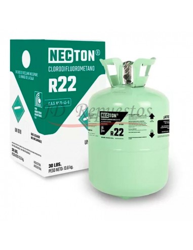 Gas Freon R22 Necton Garrafa X 13.6kg A.c. Vehicular Domiciliario