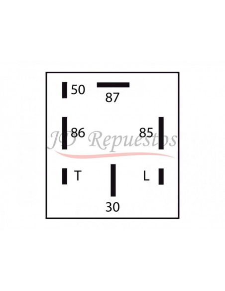 Temporizador De Precalentamiento Gol / Senda / Saveiro 1.6 D / 1.9 D 12v 7 Terminales
