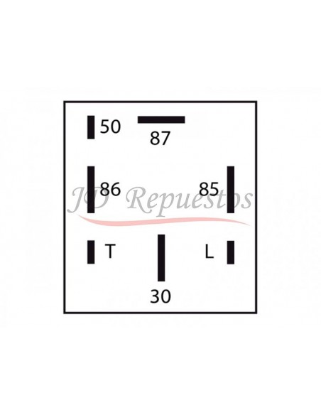 Temporizador De Precalentamiento Vw Gol,saveiro,senda,passat H/94 (12v.7 Term.)