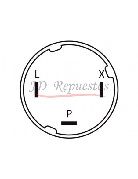 Destellador Electro-termico 12v / 3 Term / Con Soporte / Linea Europea