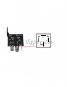 Mini Relay 12v Conexion...